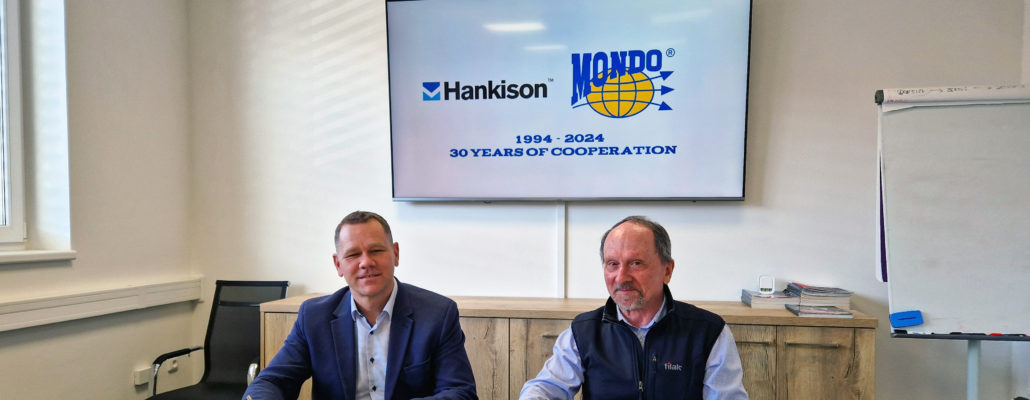 MONDO a Hankison oslavují 30 let partnerství